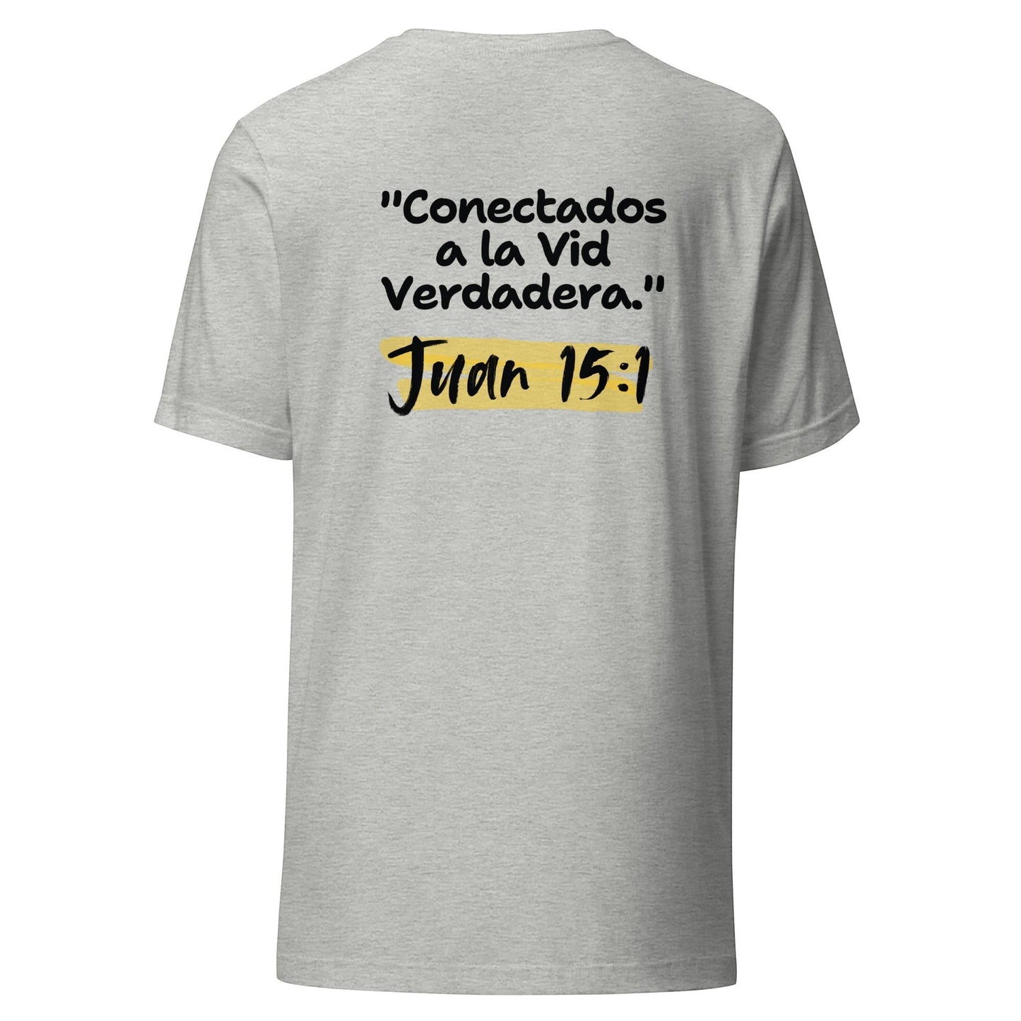 Crown & Cross Co grey 100% cotton t-shirt with