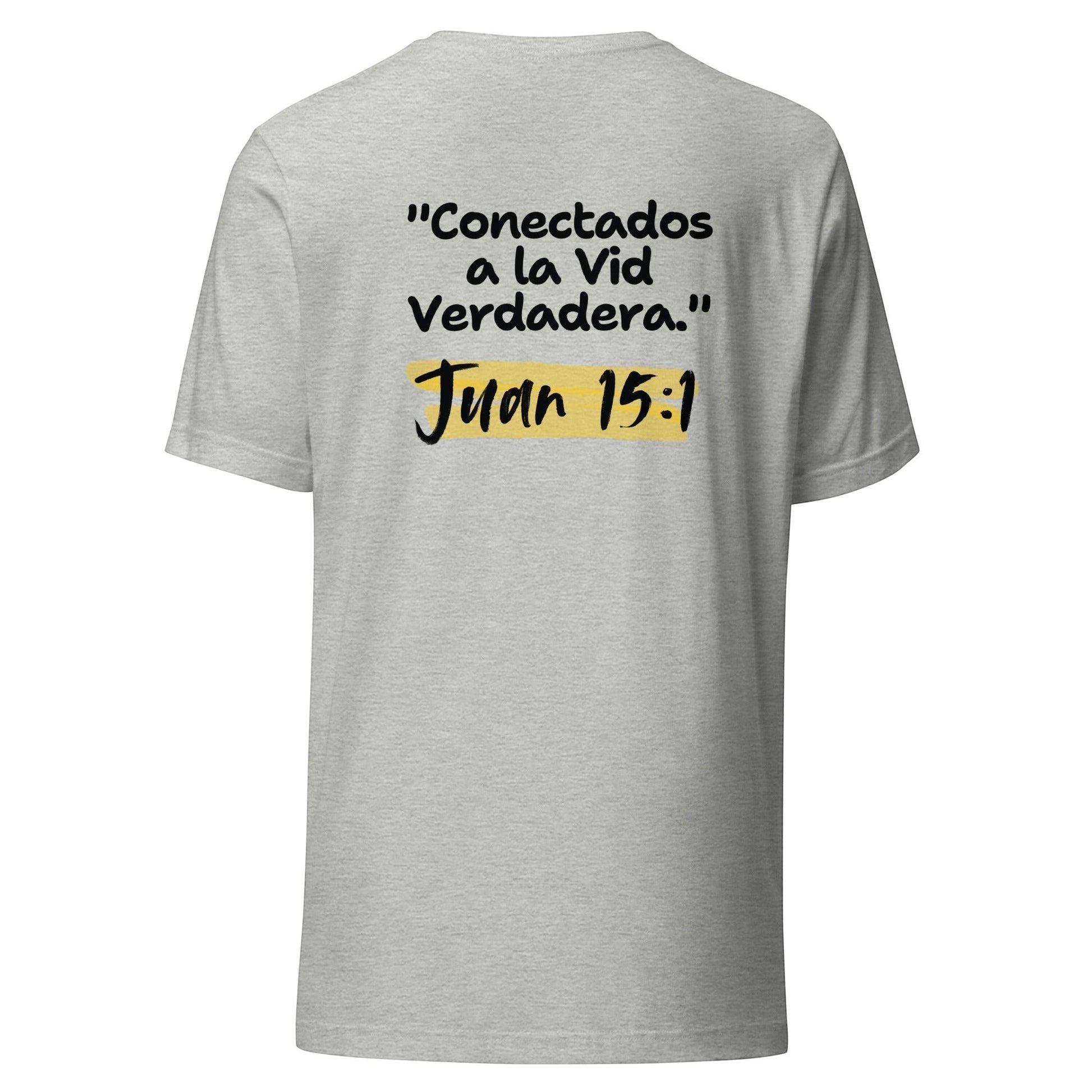 Crown & Cross Co grey 100% cotton t-shirt with