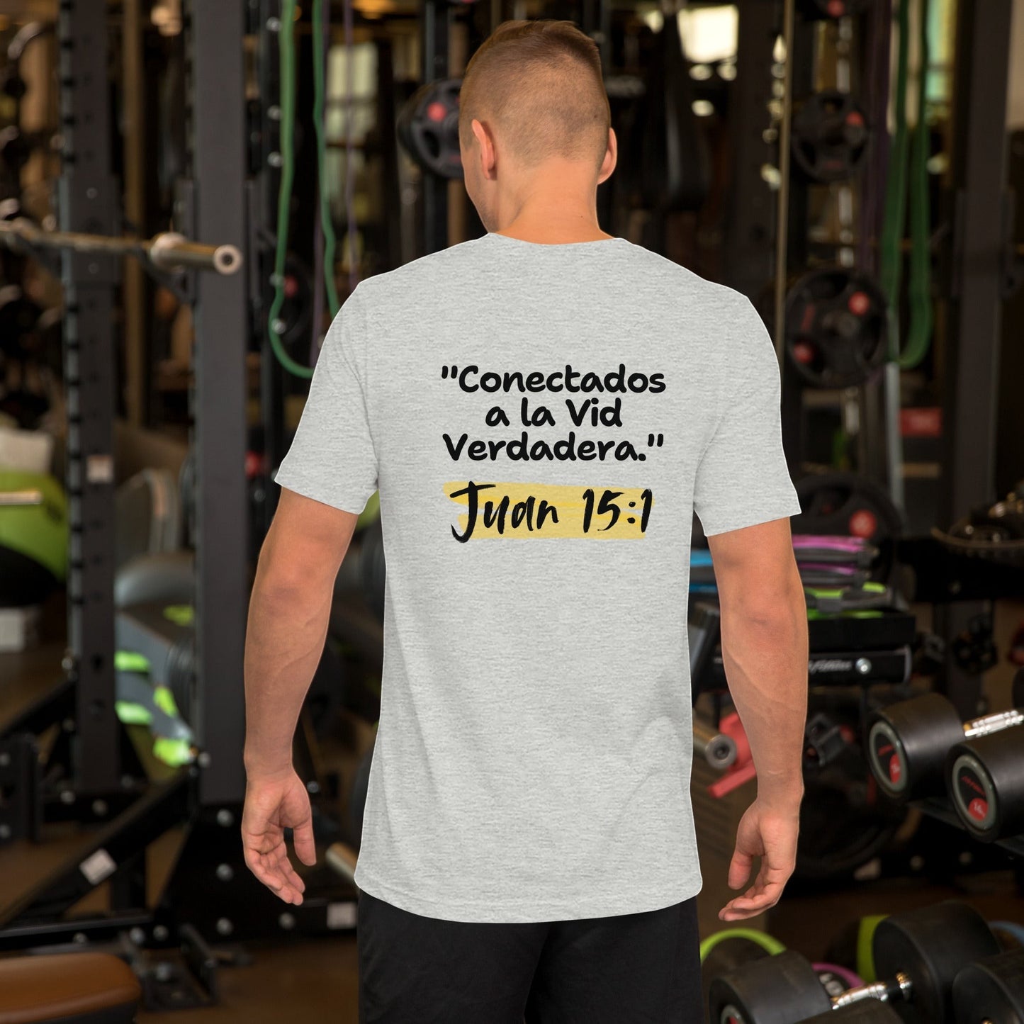 Crown & Cross Co grey 100% cotton t-shirt with