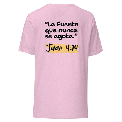 Crown & Cross Co pink 100% cotton unisex t-shirt with
