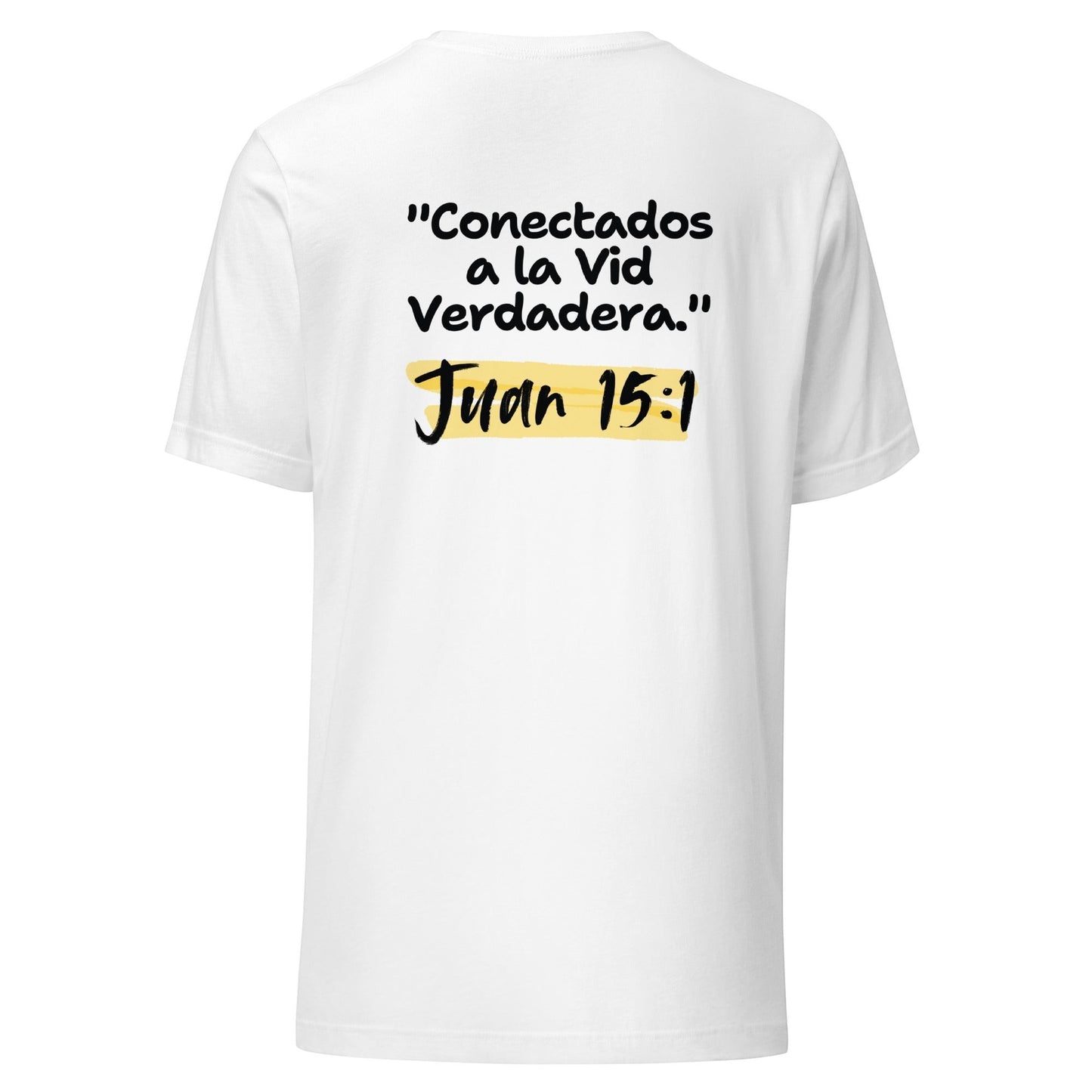 Crown & Cross Co white 100% cotton t-shirt with